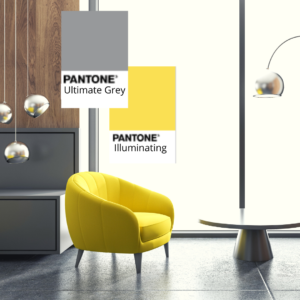 I colori Pantone 2021- Illuminating e Ultimate grey